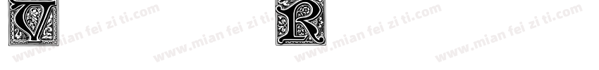 Victoriana Regular字体转换